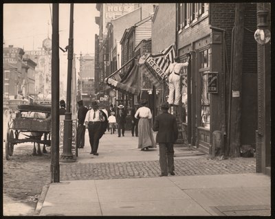 Franklin Avenue, Downtown by William G. Swekosky
